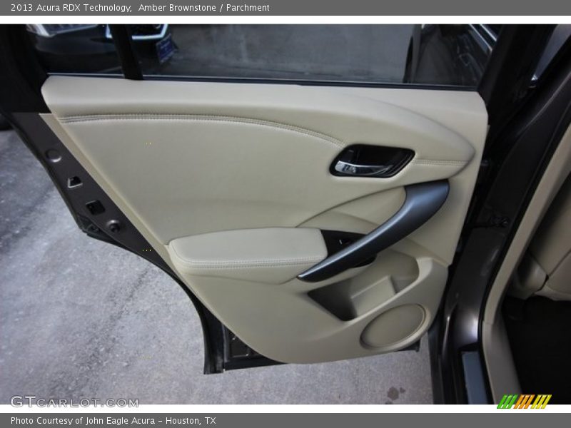 Amber Brownstone / Parchment 2013 Acura RDX Technology