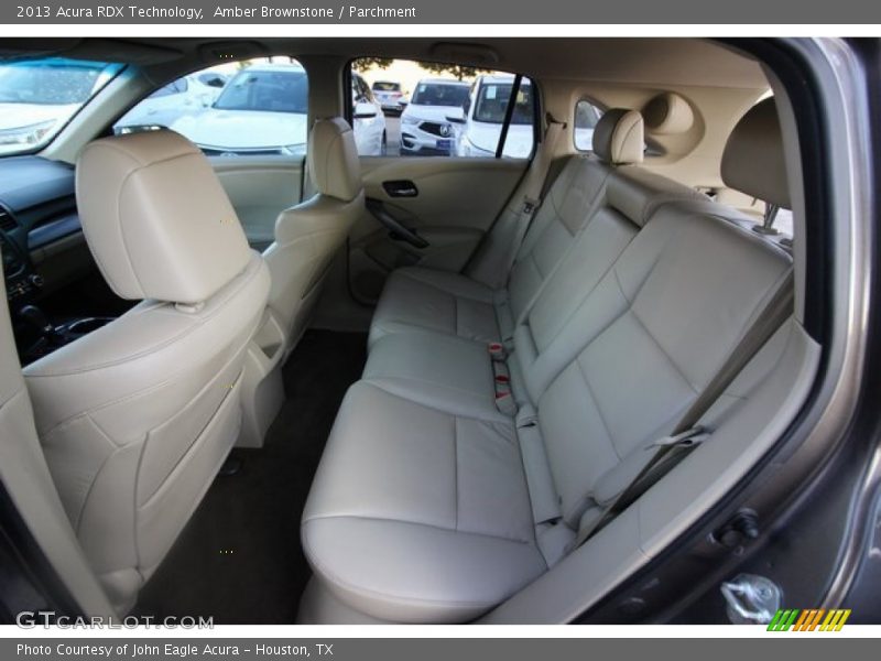 Amber Brownstone / Parchment 2013 Acura RDX Technology
