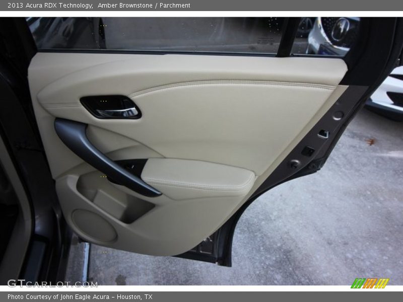 Amber Brownstone / Parchment 2013 Acura RDX Technology