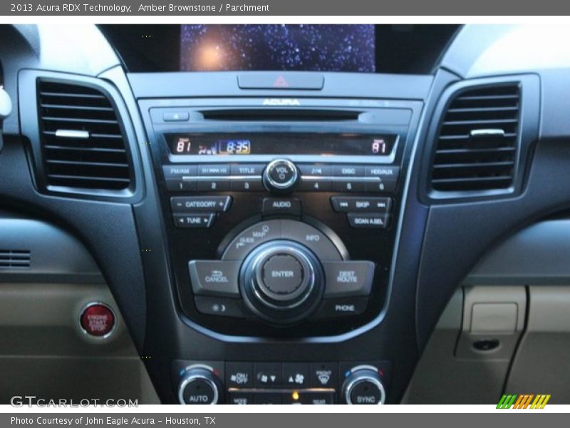 Amber Brownstone / Parchment 2013 Acura RDX Technology