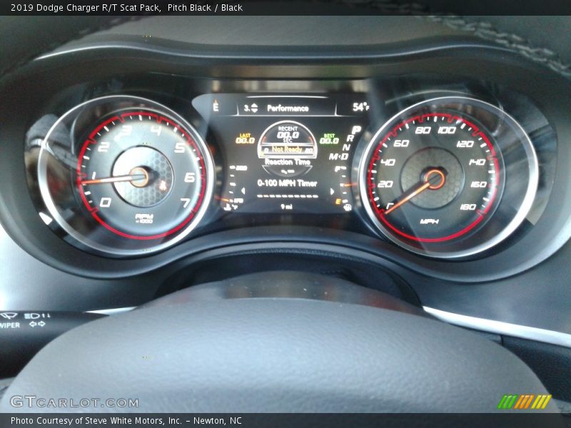 Pitch Black / Black 2019 Dodge Charger R/T Scat Pack