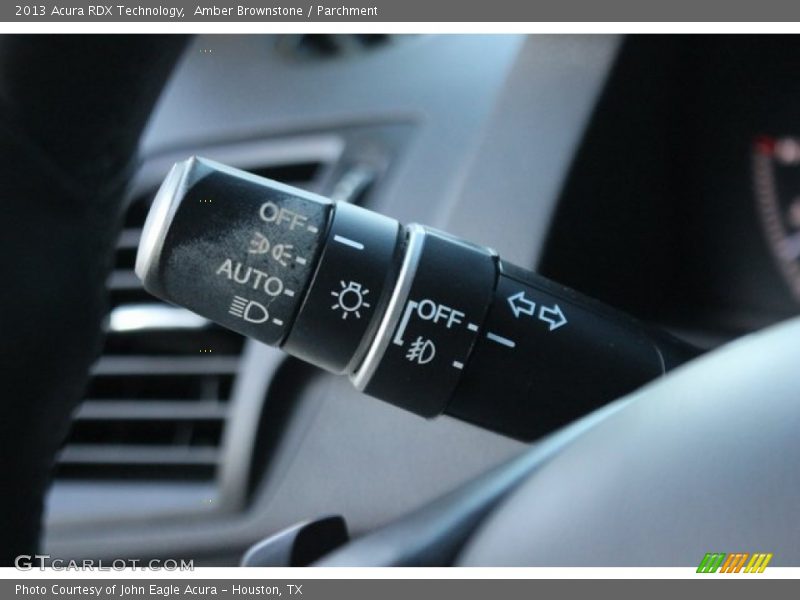Amber Brownstone / Parchment 2013 Acura RDX Technology