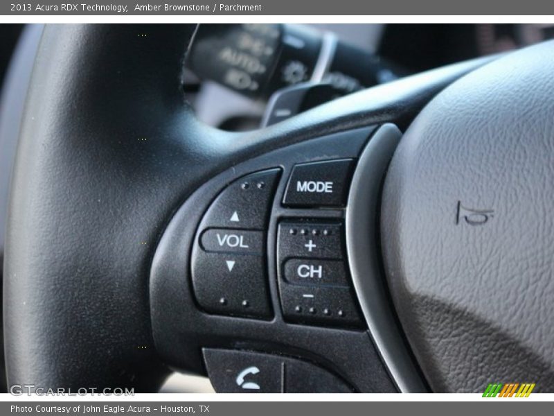 Amber Brownstone / Parchment 2013 Acura RDX Technology