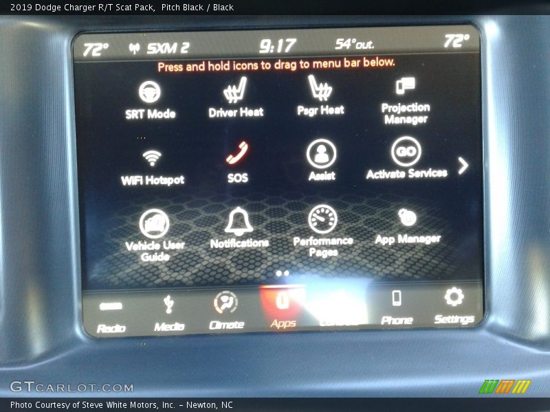 Pitch Black / Black 2019 Dodge Charger R/T Scat Pack