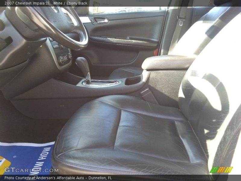 White / Ebony Black 2007 Chevrolet Impala SS