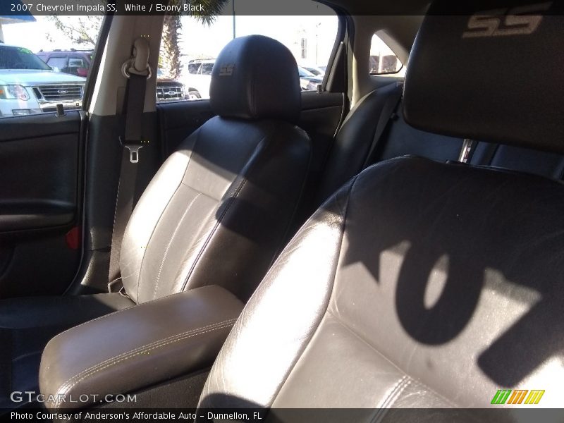 White / Ebony Black 2007 Chevrolet Impala SS