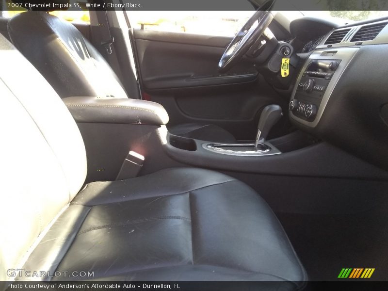 White / Ebony Black 2007 Chevrolet Impala SS