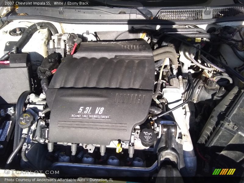 White / Ebony Black 2007 Chevrolet Impala SS