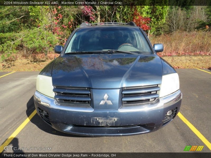 Machine Green Metallic / Charcoal Gray 2004 Mitsubishi Endeavor XLS AWD