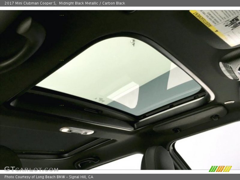 Midnight Black Metallic / Carbon Black 2017 Mini Clubman Cooper S