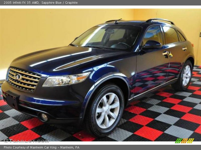 Sapphire Blue / Graphite 2005 Infiniti FX 35 AWD