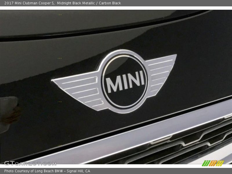 Midnight Black Metallic / Carbon Black 2017 Mini Clubman Cooper S