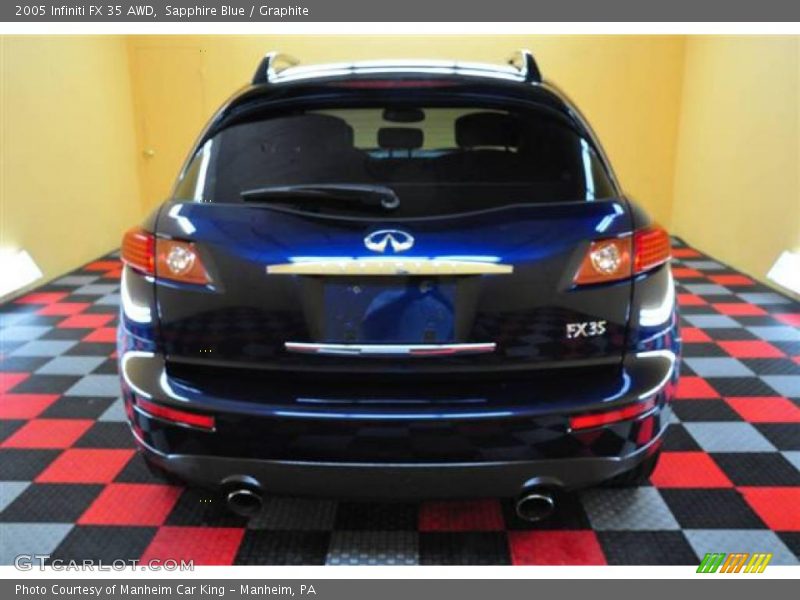 Sapphire Blue / Graphite 2005 Infiniti FX 35 AWD