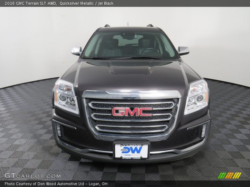 Quicksilver Metallic / Jet Black 2016 GMC Terrain SLT AWD