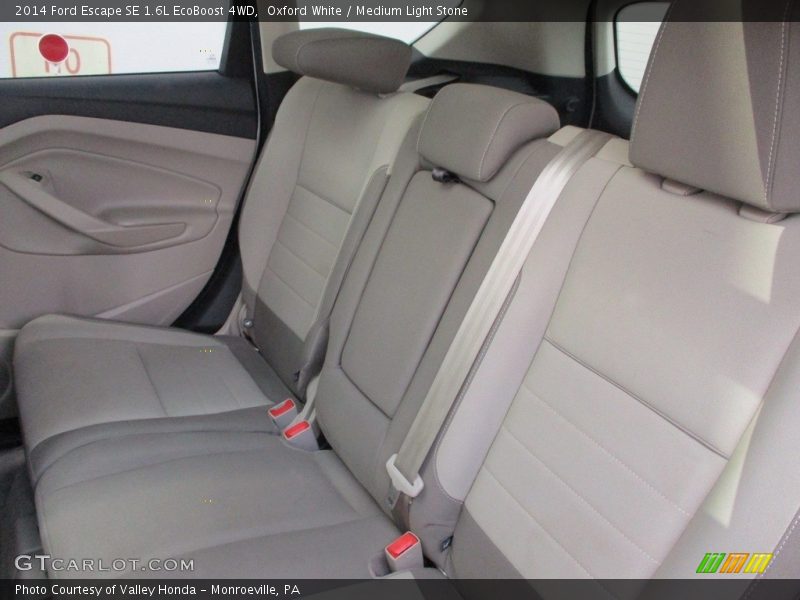 Oxford White / Medium Light Stone 2014 Ford Escape SE 1.6L EcoBoost 4WD