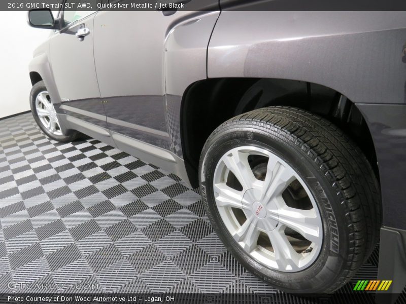 Quicksilver Metallic / Jet Black 2016 GMC Terrain SLT AWD