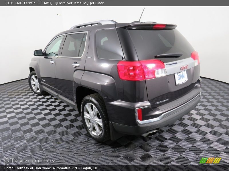 Quicksilver Metallic / Jet Black 2016 GMC Terrain SLT AWD