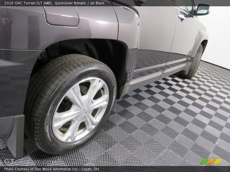 Quicksilver Metallic / Jet Black 2016 GMC Terrain SLT AWD