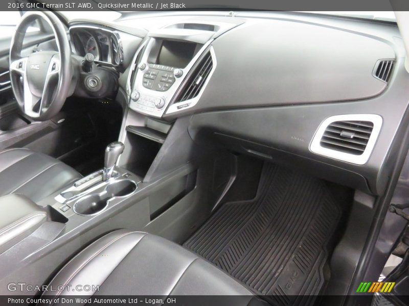 Quicksilver Metallic / Jet Black 2016 GMC Terrain SLT AWD