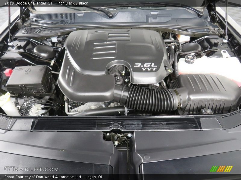 Pitch Black / Black 2019 Dodge Challenger GT