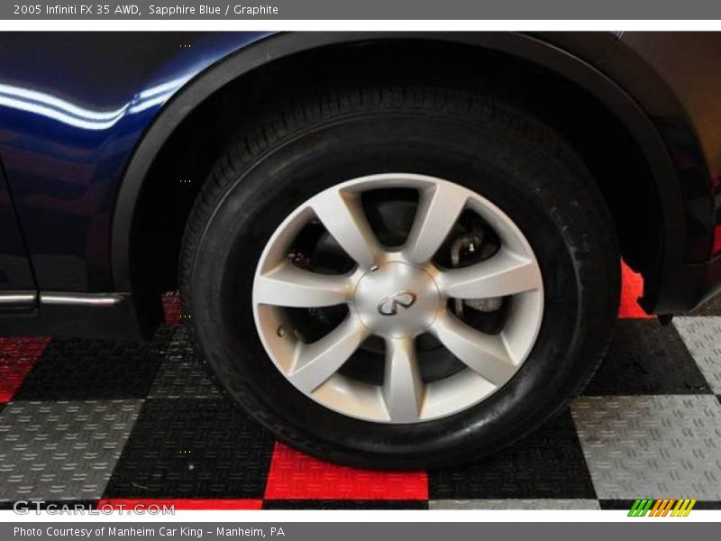 Sapphire Blue / Graphite 2005 Infiniti FX 35 AWD