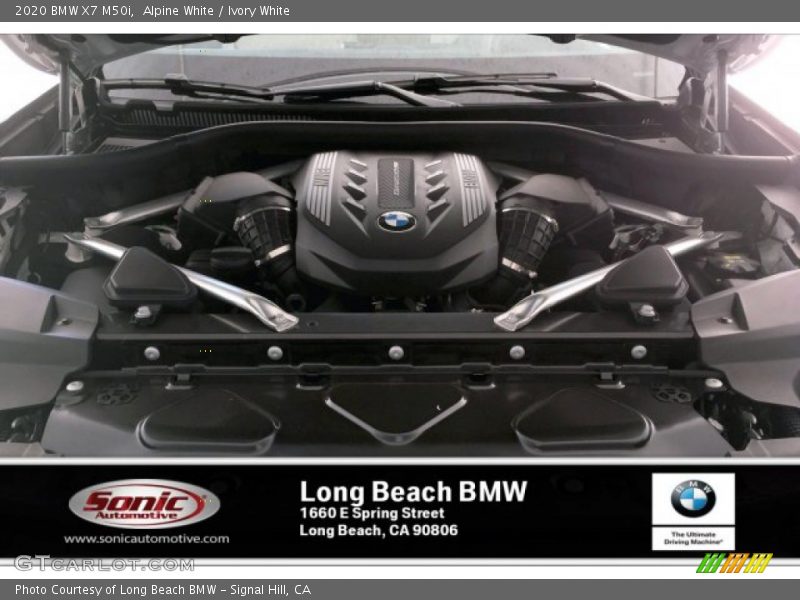 Alpine White / Ivory White 2020 BMW X7 M50i