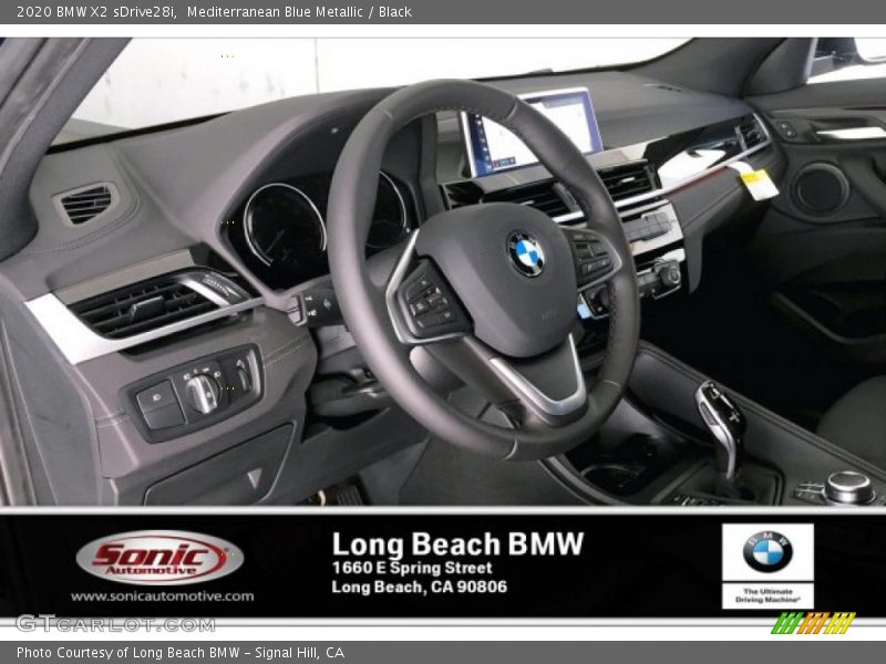 Mediterranean Blue Metallic / Black 2020 BMW X2 sDrive28i