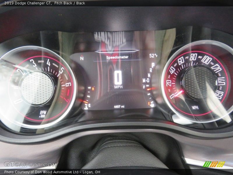 Pitch Black / Black 2019 Dodge Challenger GT