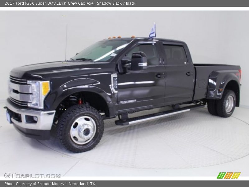 Shadow Black / Black 2017 Ford F350 Super Duty Lariat Crew Cab 4x4