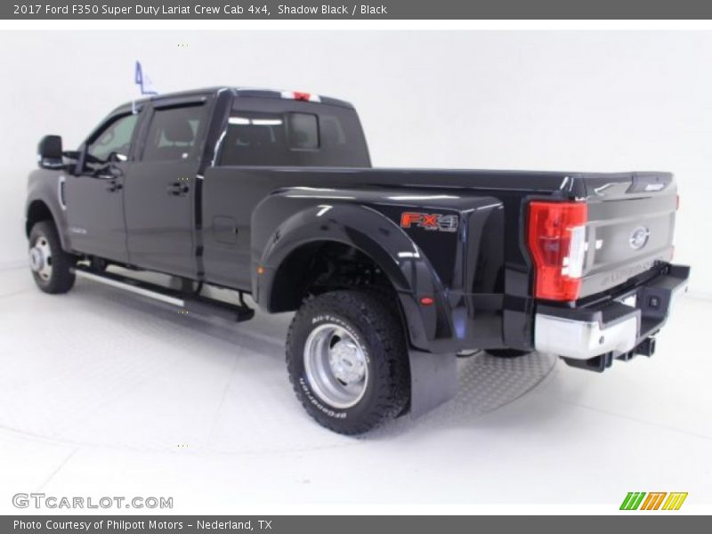 Shadow Black / Black 2017 Ford F350 Super Duty Lariat Crew Cab 4x4