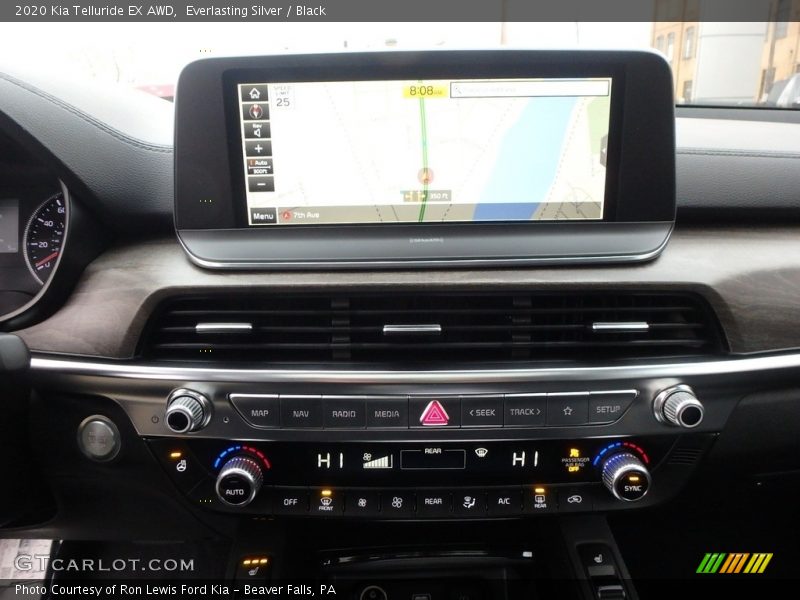 Navigation of 2020 Telluride EX AWD