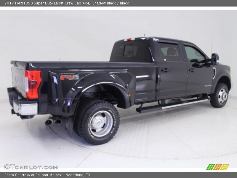 Shadow Black / Black 2017 Ford F350 Super Duty Lariat Crew Cab 4x4