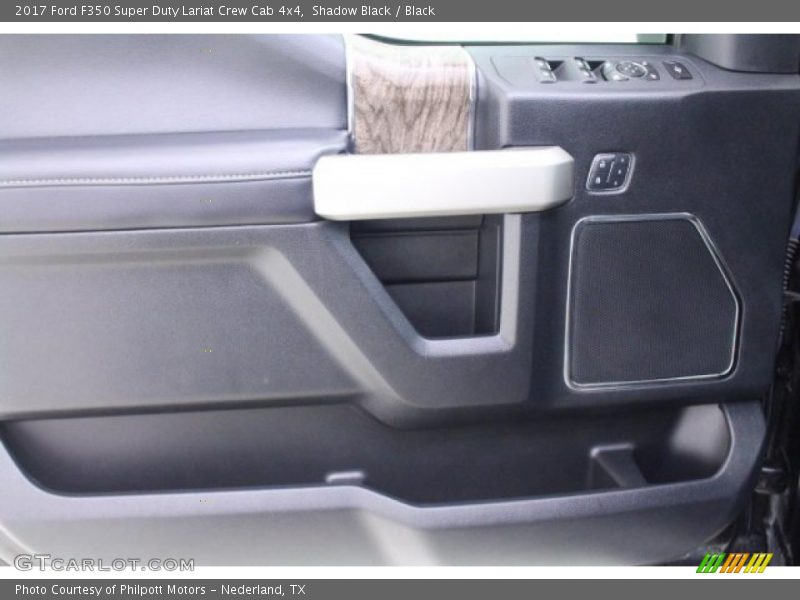 Shadow Black / Black 2017 Ford F350 Super Duty Lariat Crew Cab 4x4
