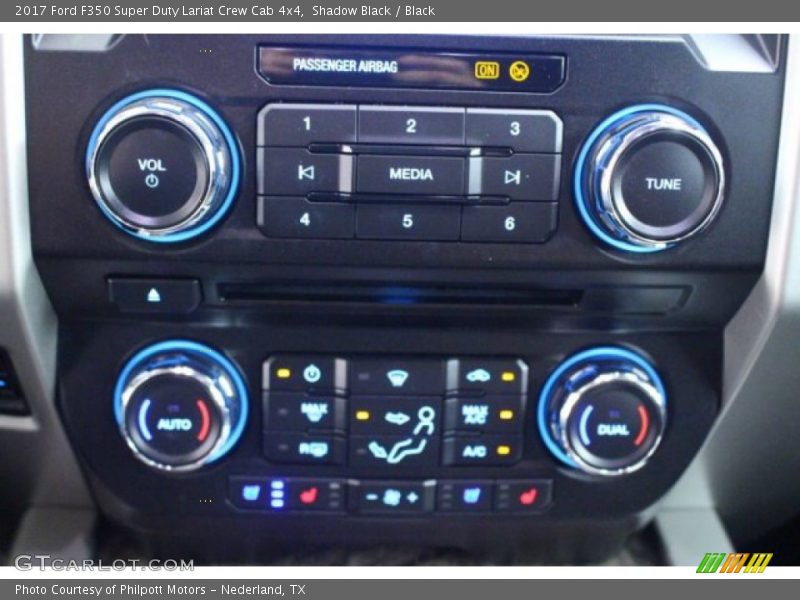 Shadow Black / Black 2017 Ford F350 Super Duty Lariat Crew Cab 4x4
