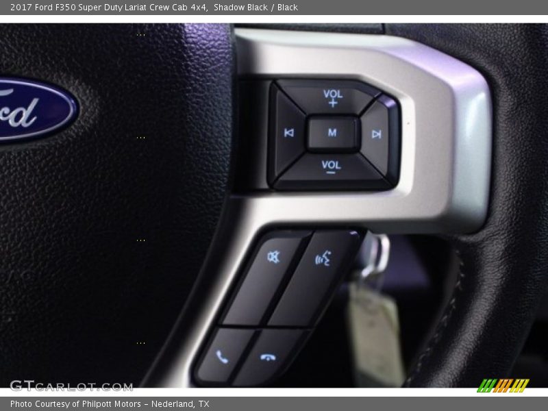Shadow Black / Black 2017 Ford F350 Super Duty Lariat Crew Cab 4x4