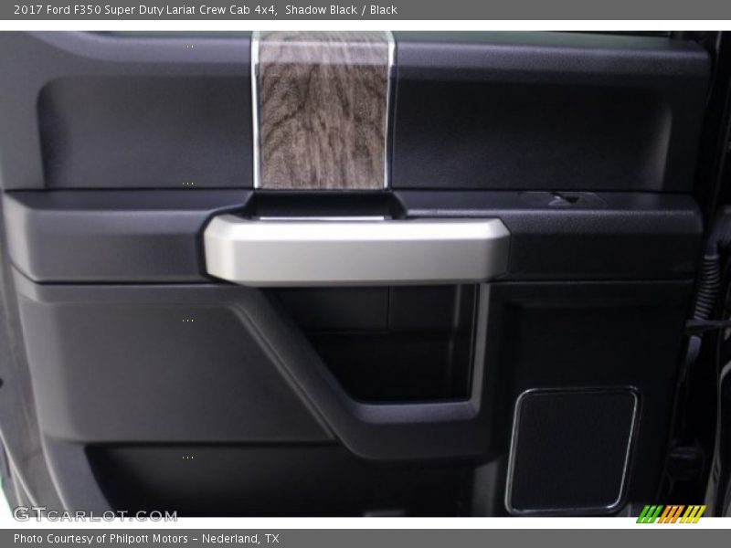 Shadow Black / Black 2017 Ford F350 Super Duty Lariat Crew Cab 4x4