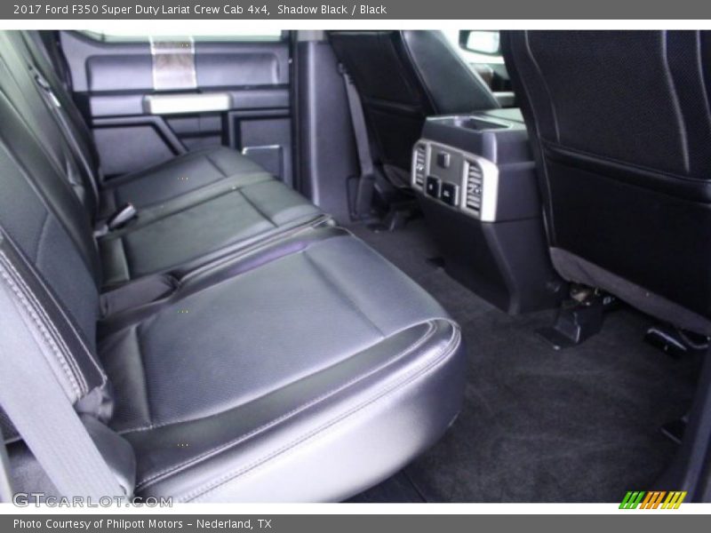 Shadow Black / Black 2017 Ford F350 Super Duty Lariat Crew Cab 4x4