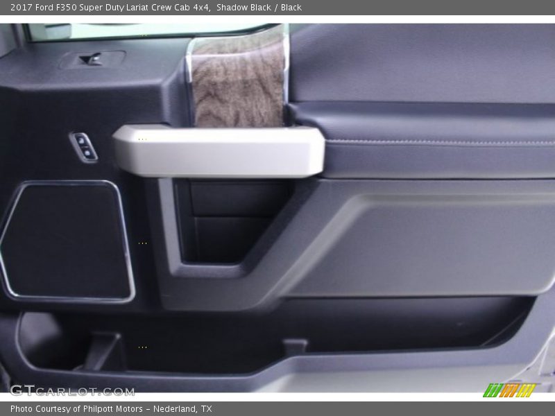 Shadow Black / Black 2017 Ford F350 Super Duty Lariat Crew Cab 4x4