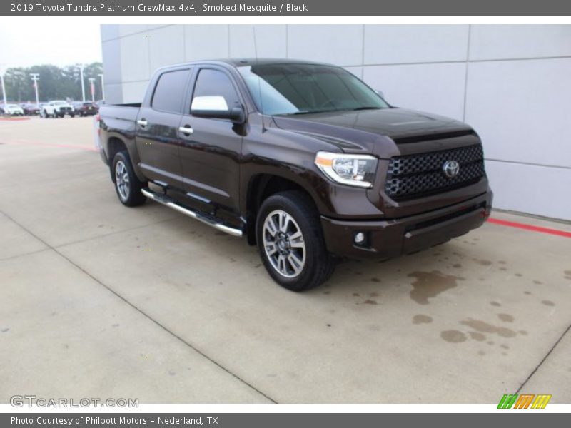 Smoked Mesquite / Black 2019 Toyota Tundra Platinum CrewMax 4x4