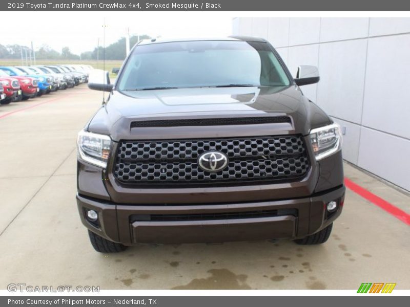 Smoked Mesquite / Black 2019 Toyota Tundra Platinum CrewMax 4x4
