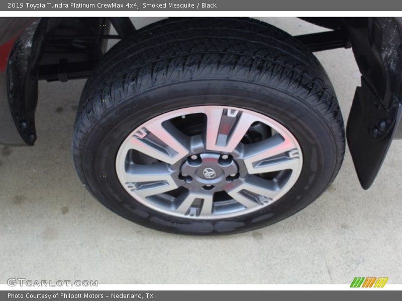 Smoked Mesquite / Black 2019 Toyota Tundra Platinum CrewMax 4x4