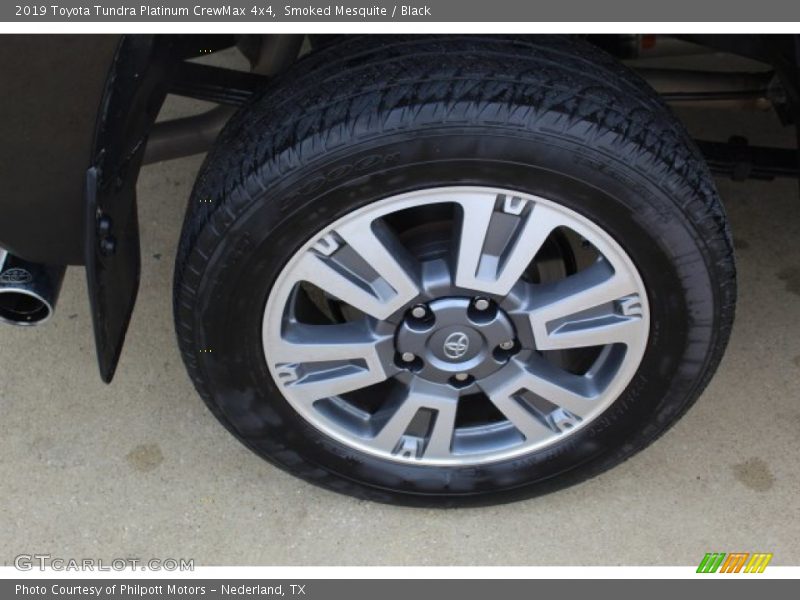 Smoked Mesquite / Black 2019 Toyota Tundra Platinum CrewMax 4x4