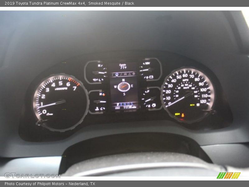 Smoked Mesquite / Black 2019 Toyota Tundra Platinum CrewMax 4x4