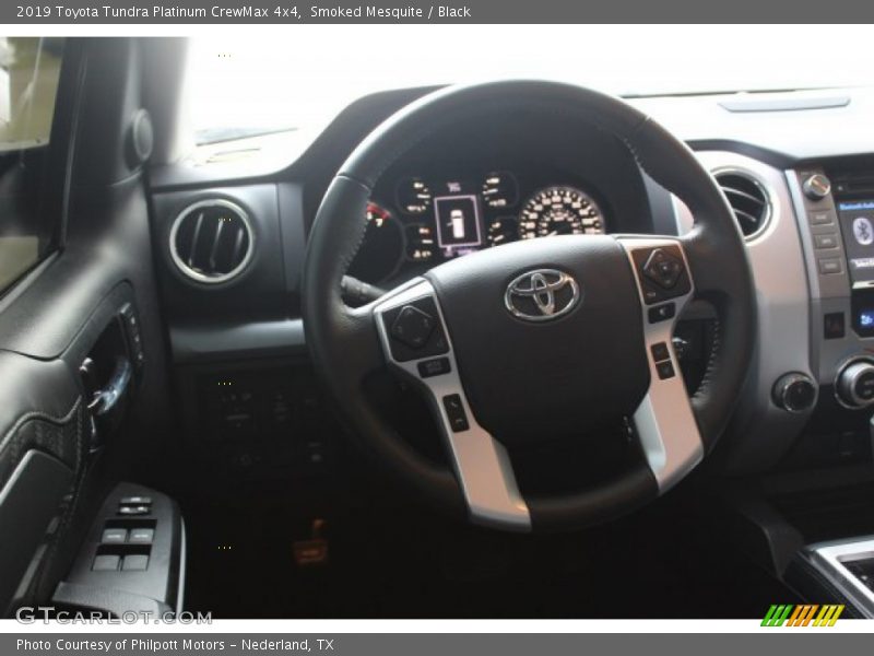 Smoked Mesquite / Black 2019 Toyota Tundra Platinum CrewMax 4x4