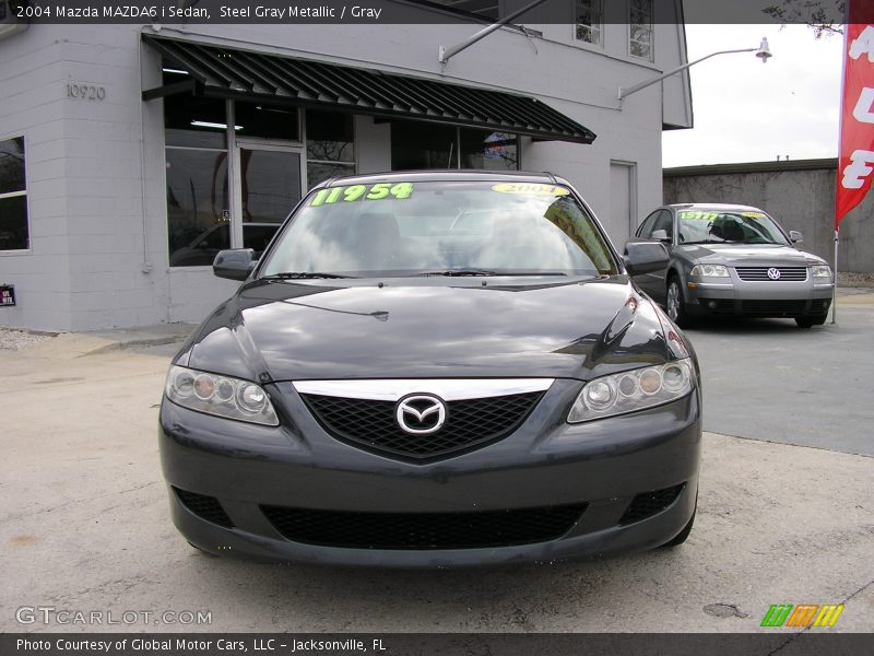 Steel Gray Metallic / Gray 2004 Mazda MAZDA6 i Sedan