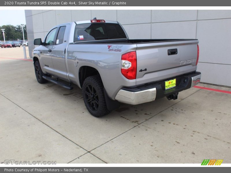 Silver Sky Metallic / Graphite 2020 Toyota Tundra SR5 Double Cab 4x4