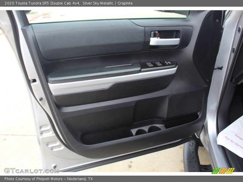Silver Sky Metallic / Graphite 2020 Toyota Tundra SR5 Double Cab 4x4