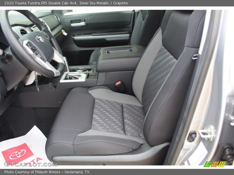 Silver Sky Metallic / Graphite 2020 Toyota Tundra SR5 Double Cab 4x4