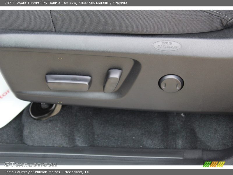 Silver Sky Metallic / Graphite 2020 Toyota Tundra SR5 Double Cab 4x4