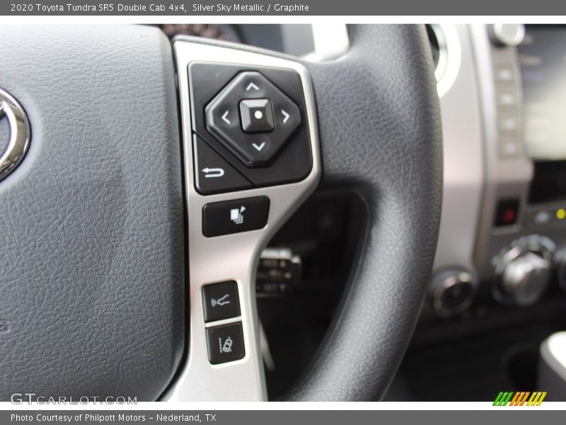 Silver Sky Metallic / Graphite 2020 Toyota Tundra SR5 Double Cab 4x4